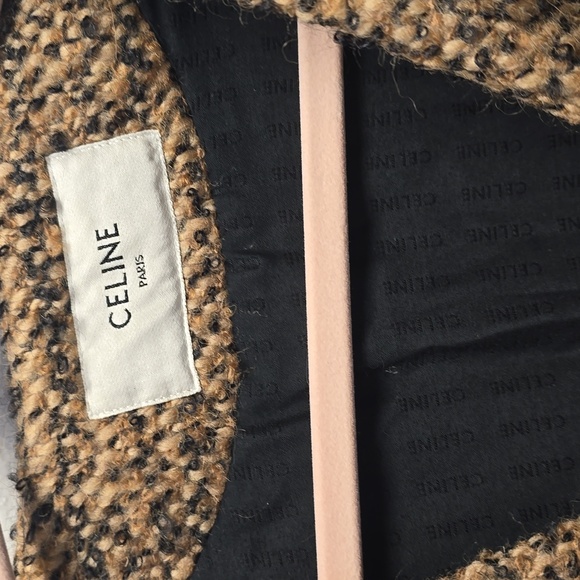 Celine Relaxed Tweed Blazer 38/M - Picture 2 of 8